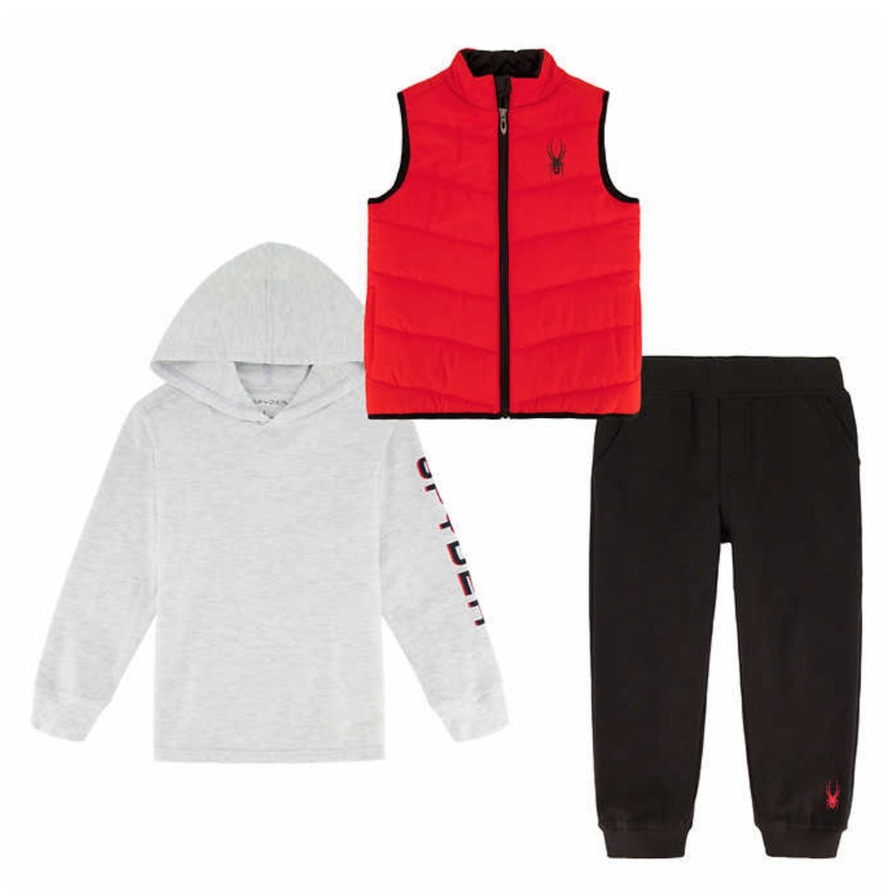 Spyder Kids' 3-piece Vest Set